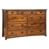 Dutch 9-Drawer Mule Dresser